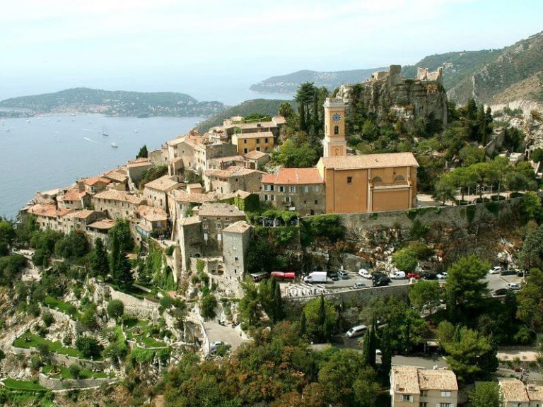hotels in france, chateau eze